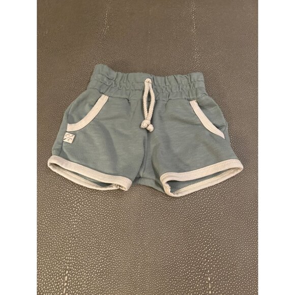 Childhoods Retro Shorts Sage Green Toddler 18/24 EUC - Picture 1 of 5
